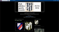 Desktop Screenshot of clubspartarosario.blogspot.com