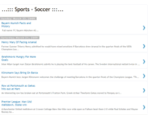 Tablet Screenshot of 123-soccer.blogspot.com