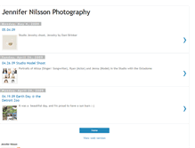 Tablet Screenshot of jennifernilssonphotography.blogspot.com