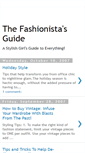 Mobile Screenshot of fashionistasguide.blogspot.com