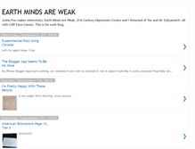 Tablet Screenshot of earthminds.blogspot.com