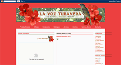 Desktop Screenshot of lavozdistrito.blogspot.com