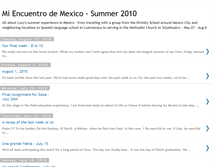 Tablet Screenshot of encuentrodemexico.blogspot.com