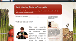 Desktop Screenshot of nutriindiaracomassetto.blogspot.com