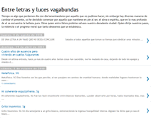 Tablet Screenshot of entreletrasylucesvagabundas.blogspot.com