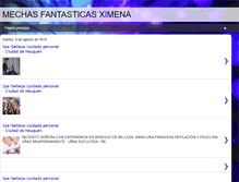 Tablet Screenshot of mechasfantasticasximena.blogspot.com