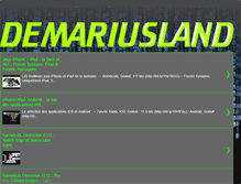 Tablet Screenshot of demariusland.blogspot.com