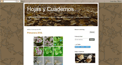 Desktop Screenshot of cuadernosdecolores.blogspot.com