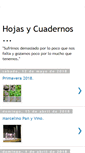Mobile Screenshot of cuadernosdecolores.blogspot.com