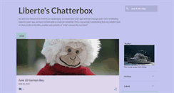 Desktop Screenshot of libertechatterbox.blogspot.com