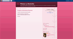 Desktop Screenshot of fitnessdomiciliu.blogspot.com