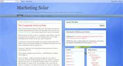 Desktop Screenshot of businesssolar.blogspot.com
