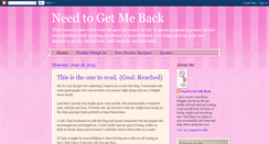 Desktop Screenshot of needtogetmeback.blogspot.com