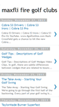 Mobile Screenshot of maxflifiregolfclubs.blogspot.com