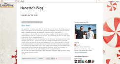Desktop Screenshot of nanettesblog.blogspot.com