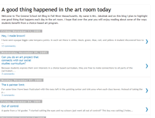 Tablet Screenshot of agoodthingintheartroom.blogspot.com