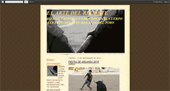 Desktop Screenshot of elartedelrecorte.blogspot.com