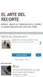 Mobile Screenshot of elartedelrecorte.blogspot.com
