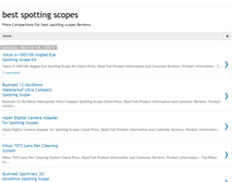 Tablet Screenshot of bestspottingscopesok.blogspot.com