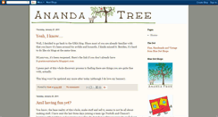 Desktop Screenshot of anandatree.blogspot.com