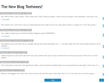 Tablet Screenshot of blogteeheees.blogspot.com