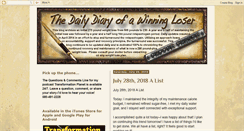 Desktop Screenshot of losingweighteveryday.blogspot.com