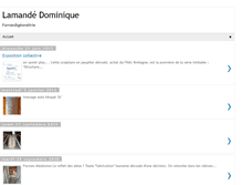 Tablet Screenshot of lamandedominique.blogspot.com