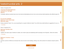 Tablet Screenshot of futebolmundial-arte.blogspot.com