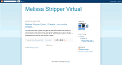 Desktop Screenshot of melissastripervirtual.blogspot.com