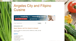 Desktop Screenshot of angelescitycuisine.blogspot.com