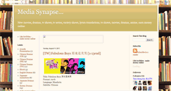 Desktop Screenshot of mediasynapse.blogspot.com