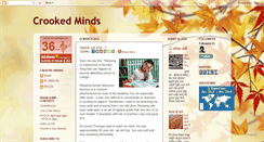 Desktop Screenshot of crooked-minds.blogspot.com