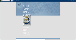 Desktop Screenshot of basquetjosehernandez.blogspot.com