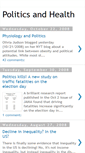 Mobile Screenshot of politicsandhealth.blogspot.com