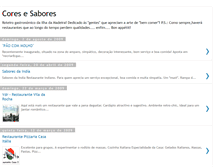 Tablet Screenshot of coresesaboresmadeira.blogspot.com