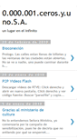 Mobile Screenshot of ceromillones.blogspot.com