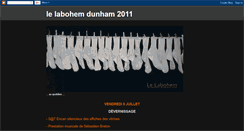 Desktop Screenshot of labohemdunham.blogspot.com