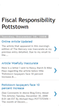 Mobile Screenshot of fiscalresponsibilitypottstown.blogspot.com