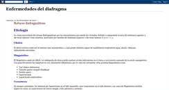 Desktop Screenshot of enfermedadesdiafragma.blogspot.com