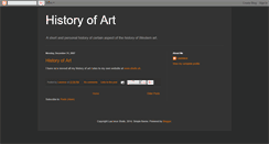 Desktop Screenshot of history-of-art.blogspot.com