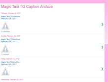 Tablet Screenshot of magictaxi.blogspot.com