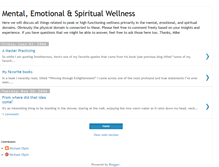 Tablet Screenshot of mentalemotionalwellness.blogspot.com