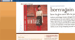 Desktop Screenshot of bornagainvintage.blogspot.com