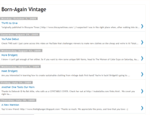Tablet Screenshot of bornagainvintage.blogspot.com