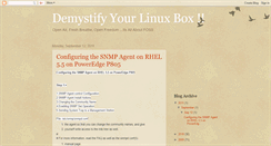 Desktop Screenshot of linuxhunt.blogspot.com