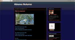 Desktop Screenshot of abismonoturno.blogspot.com