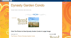 Desktop Screenshot of dynastygardencondo.blogspot.com