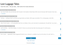 Tablet Screenshot of lostluggage.blogspot.com