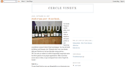 Desktop Screenshot of cerclevineux.blogspot.com