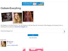 Tablet Screenshot of outlook-everything.blogspot.com
